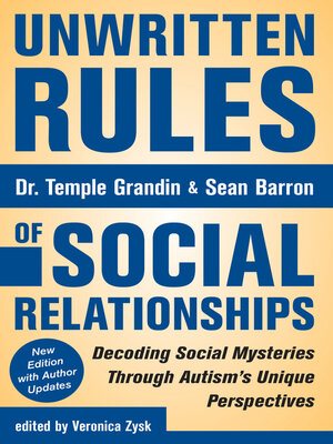 cover image of Unwritten Rules of Social Relationships